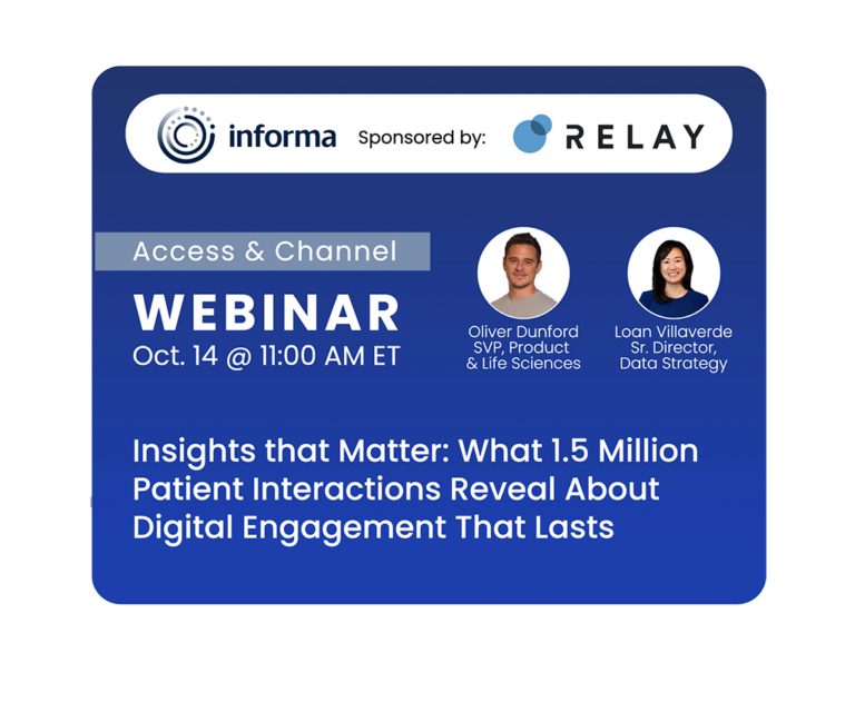 Insights that Matter - Informa Webinar Sponsored By Relay